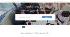 Desktop Screenshot of french-corporate.com